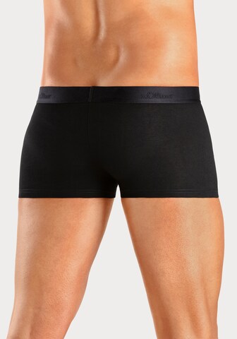 s.Oliver Boxer shorts 'Hipster' in Black