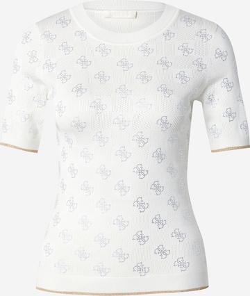 Pullover 'Rosie' di GUESS in bianco: frontale
