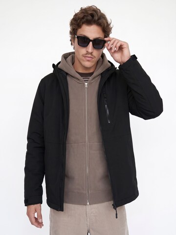JACK & JONES Přechodná bunda 'JCOLegacy' – černá