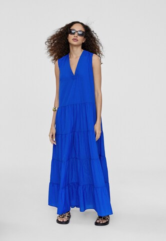 Robe d’été Lola Casademunt en bleu : devant