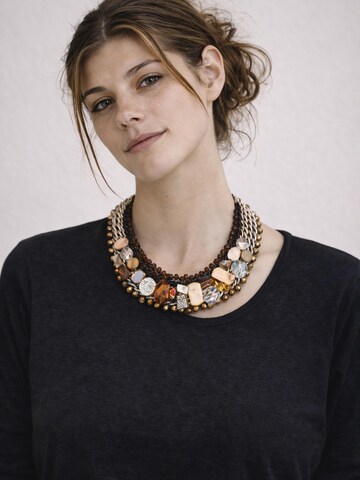 COLLEZIONE ALESSANDRO Necklace 'Natascha' in Mixed colors: front