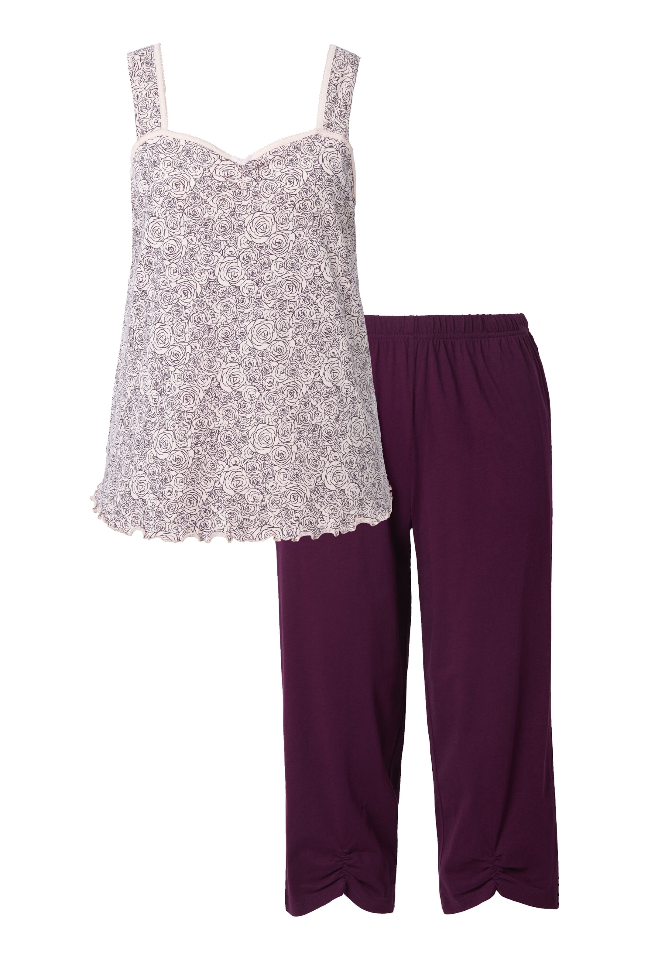 Ulla Popken Pajama in Mixed colours: front