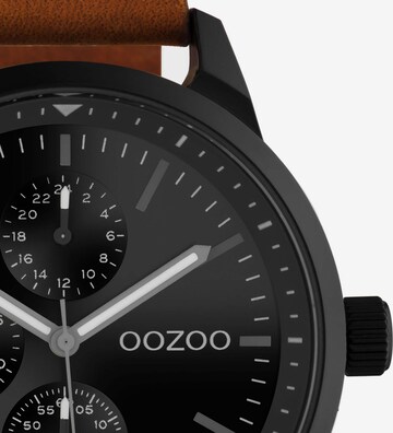 OOZOO Analog Watch in Brown