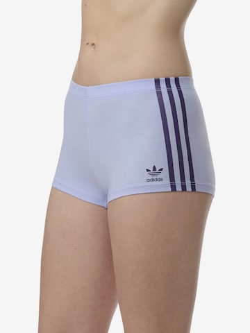 ADIDAS ORIGINALS Broekje ' Biker Short ' in Blauw: voorkant