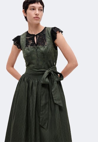 zaļš MARJO "Dirndl" stila kleita 'GR-13-Thalberg'