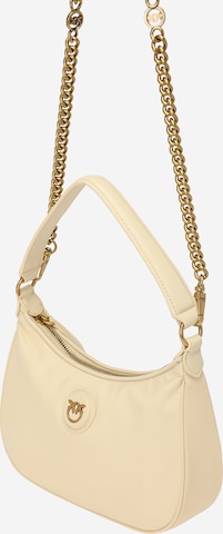 PINKO Shoulder Bag in Yellow: front