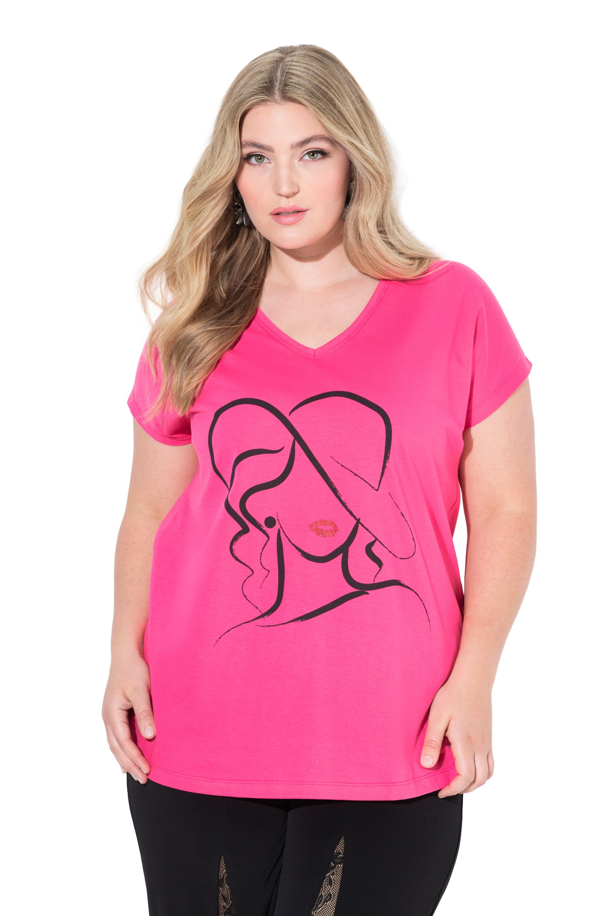 MIAMODA Shirt in Roze: voorkant