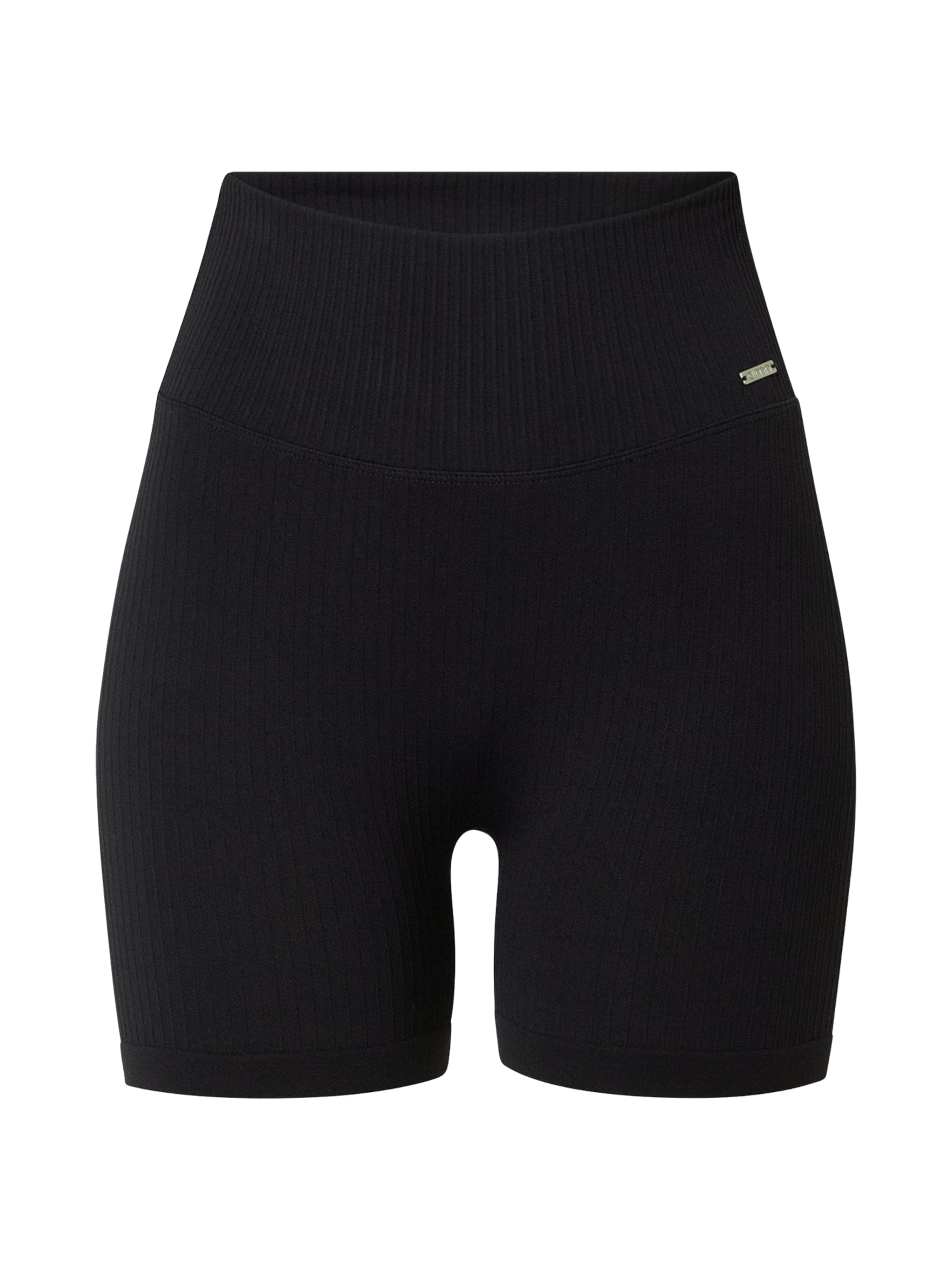 Skinny Pantaloni sportivi di Aim'n in nero: frontale
