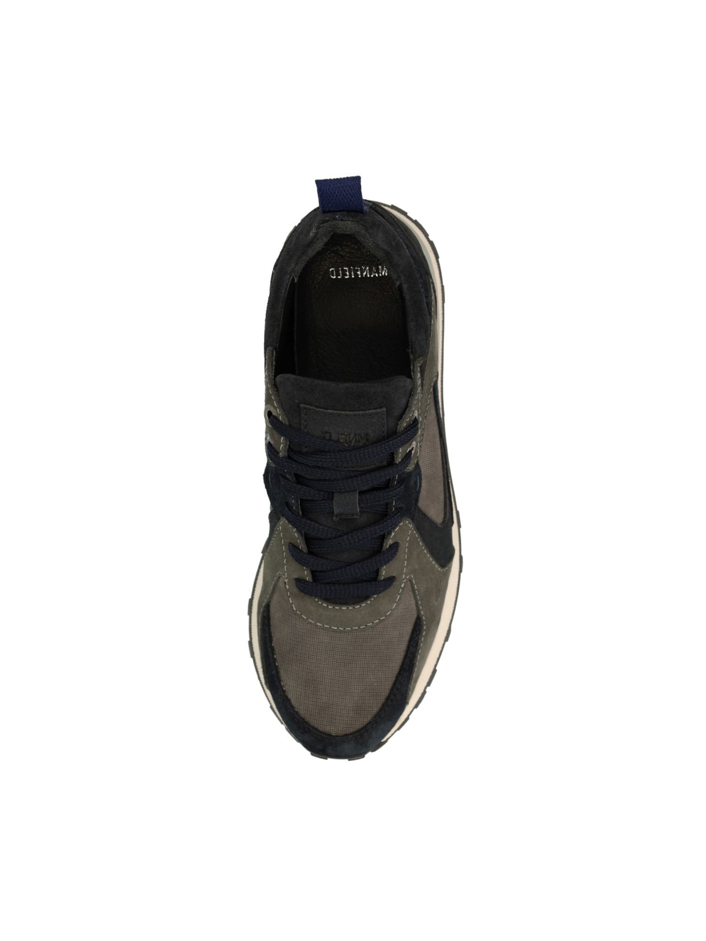 Baskets basses MANFIELD en bleu