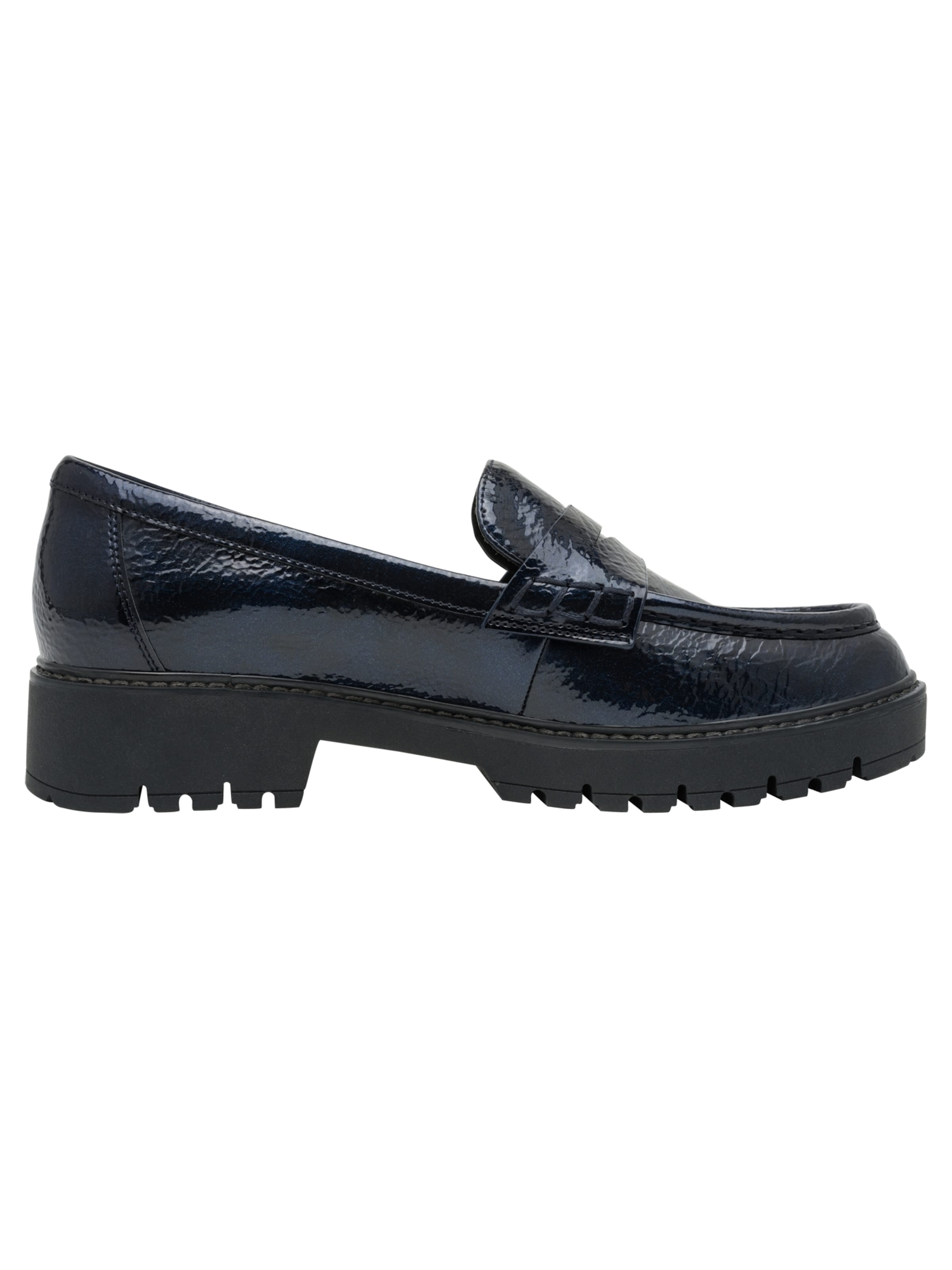 Tamaris Slipper in Blau: Vorderseite