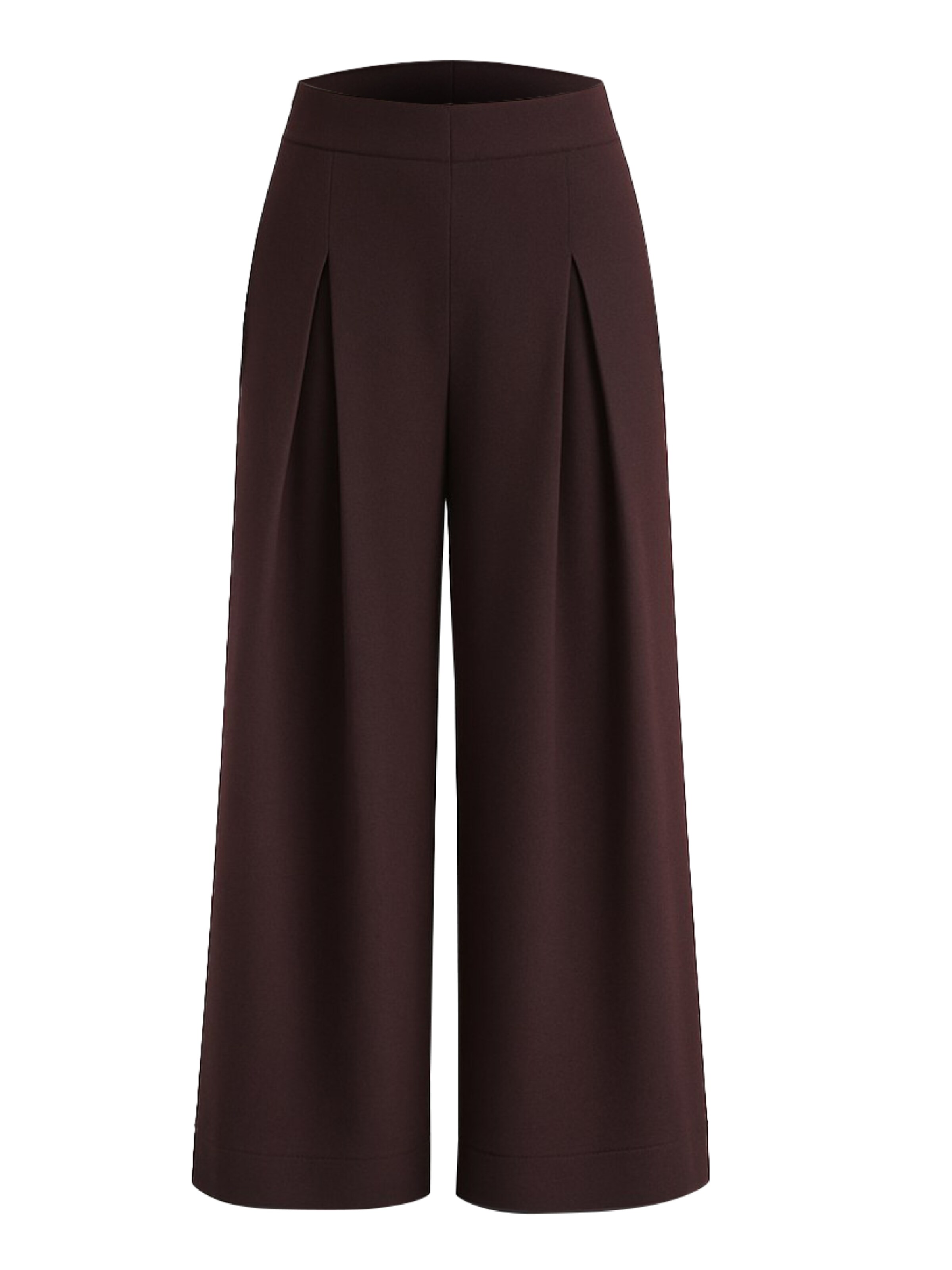Pantalon C&City en marron : devant