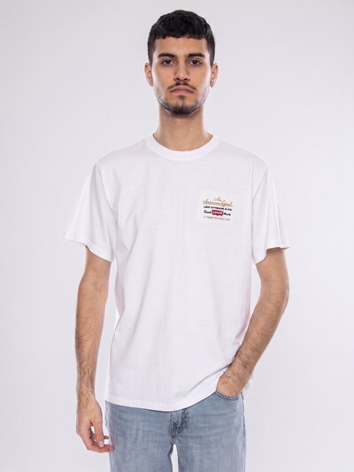 LEVI'S ® T-Shirt 'SS Relaxed Fit Tee Archive Sport EMB PRE -- Men's T-Shirt White' en S en blanc, Vue avec produit