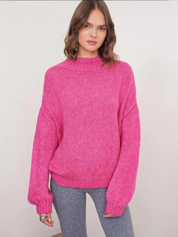 MixRay Sweater in Pink: front