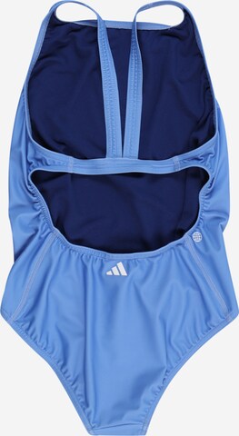 Abbigliamento da mare sportivo 'Big Bars Logo' di ADIDAS PERFORMANCE in blu