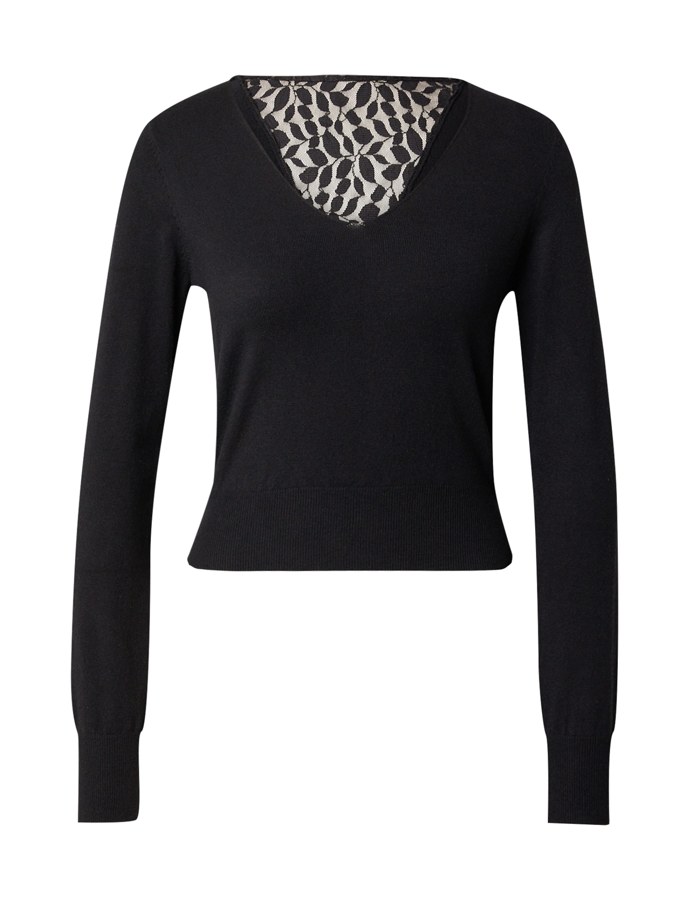 Pull-over 'Lara' ABOUT YOU en noir : devant