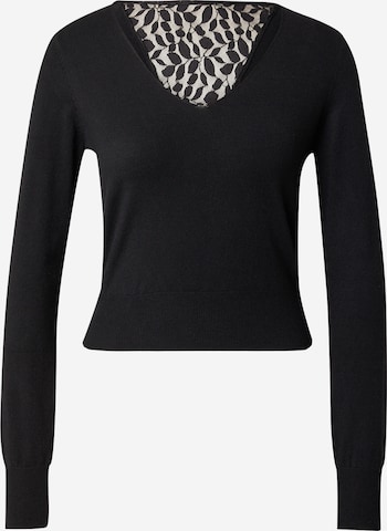 ABOUT YOU Sweater 'Lara' in Black: front