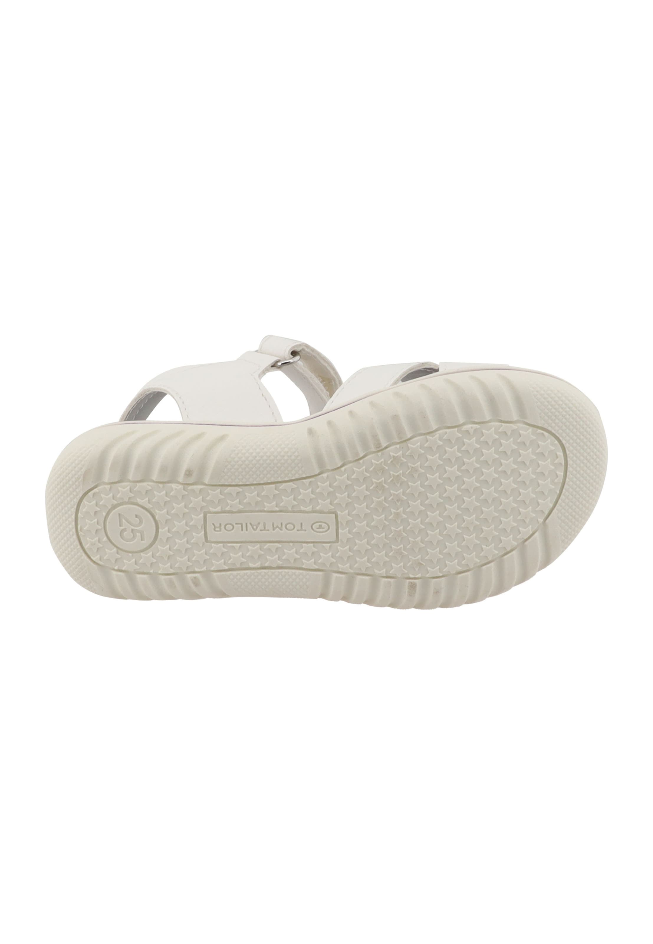 Sandales TOM TAILOR en blanc