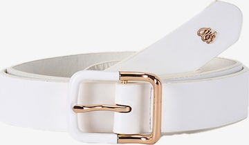 Ceinture Camomilla Italia en blanc : devant