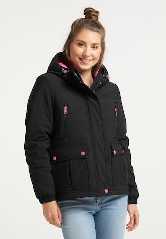 MYMO - Chaqueta de invierno en negro: frente