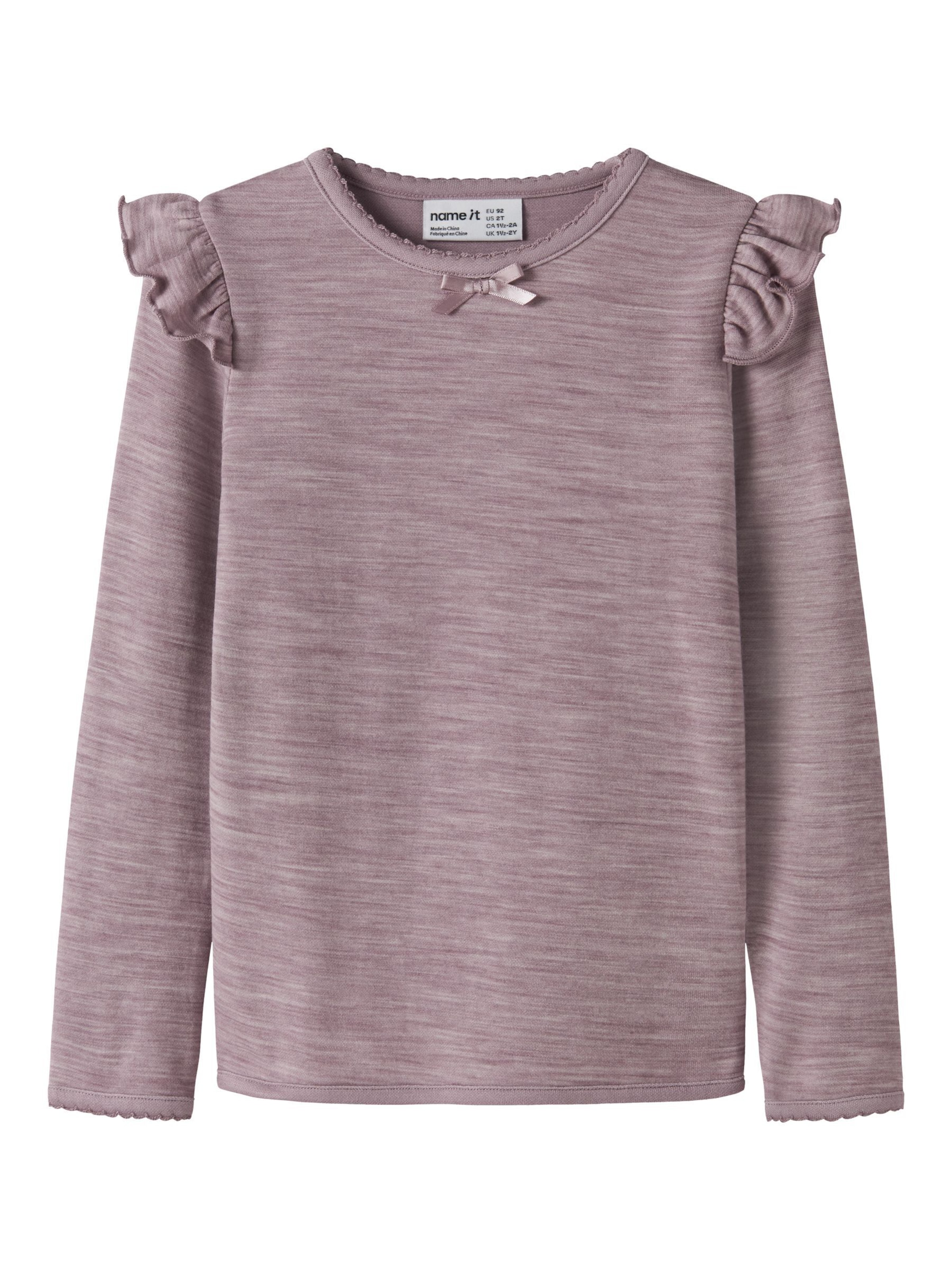 NAME IT - Camiseta en lila: frente