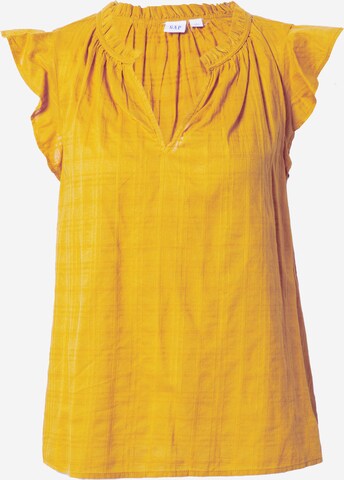 GAP Μπλούζα σε κίτρινο: μπροστά