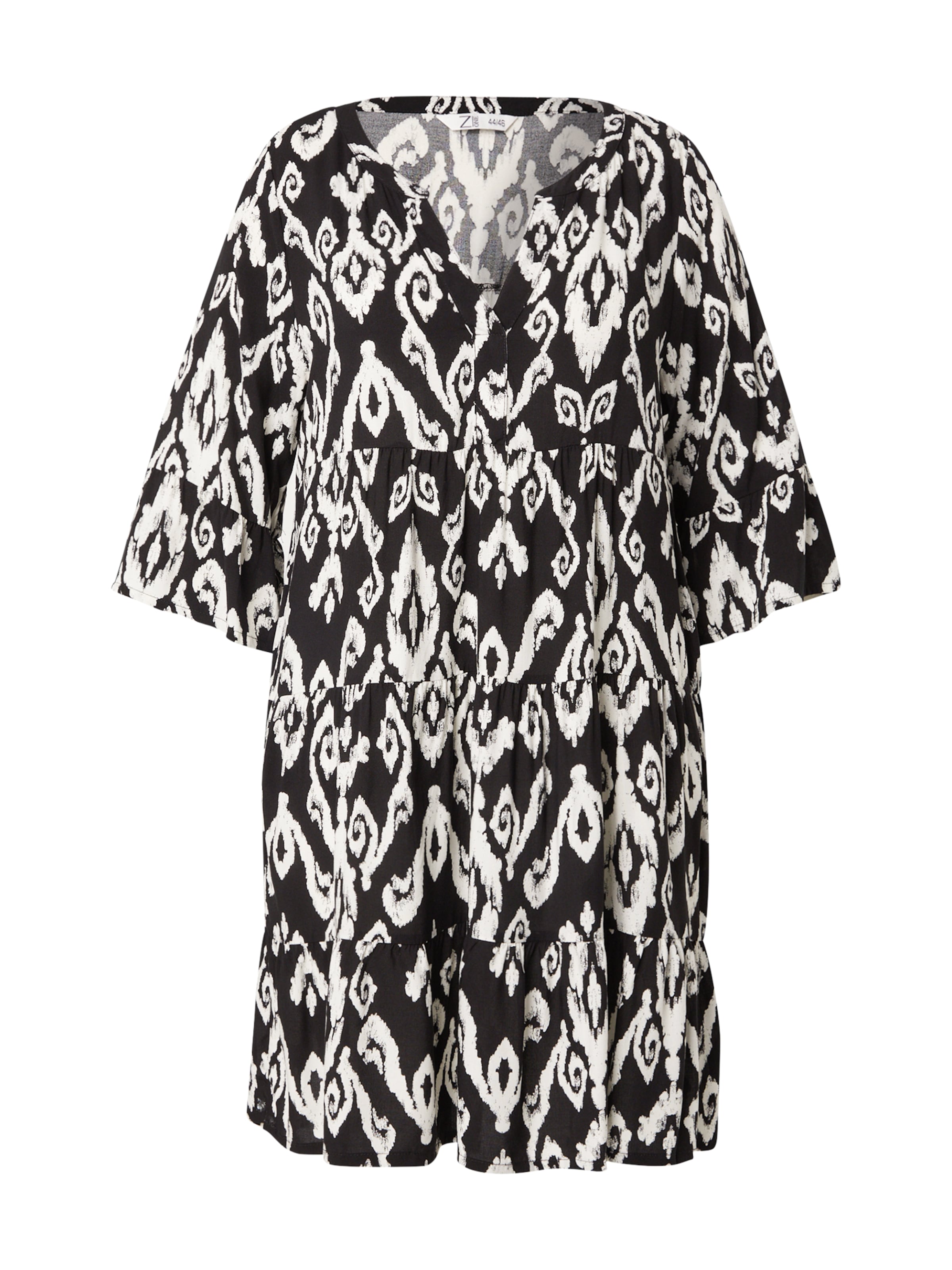 Z-One Рокля 'Lu44ana' в черно: отпред