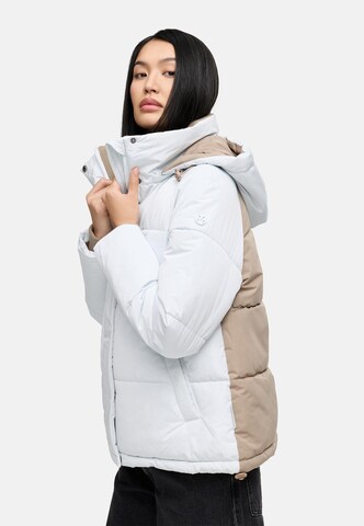 MARIKOO Winter jacket 'Omariaa 16' in White