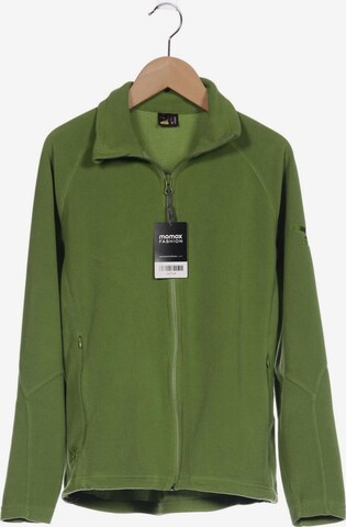 SALEWA Sweatshirt & Zip-Up Hoodie in M in Green: front