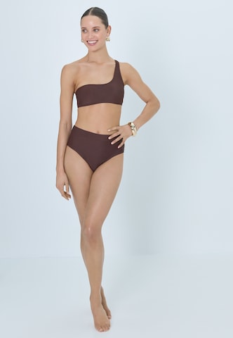 LSCN by LASCANA Bikini hlačke | rjava barva