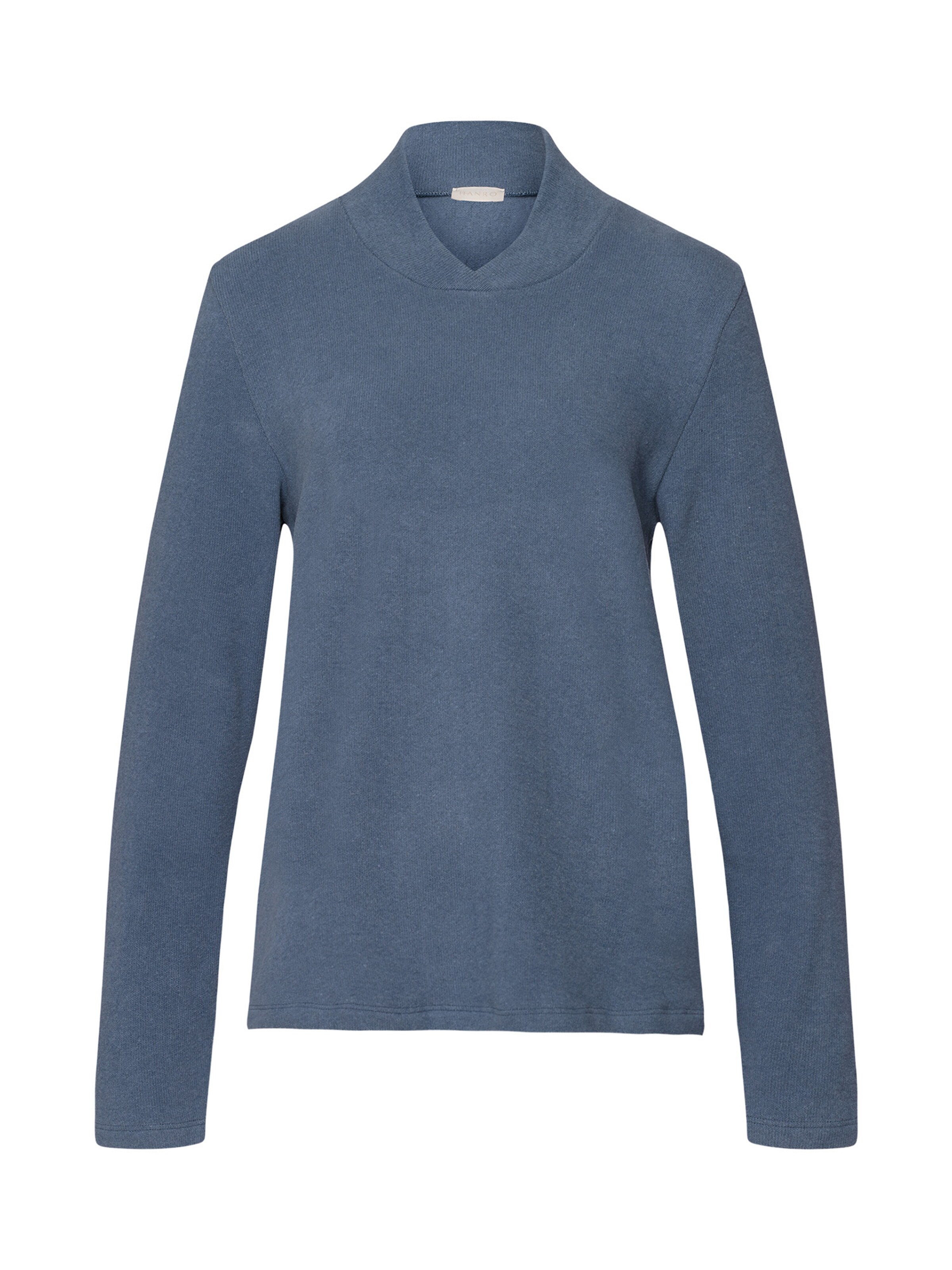 Hanro Sweatshirt ' Easy Wear ' in Blue: front
