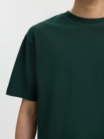 SELECTED - Camiseta en verde