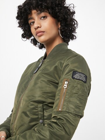 Schott NYC Between-Season Jacket 'Airforce' in Green