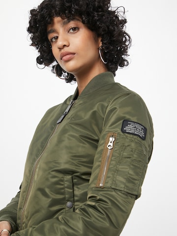 Schott NYC Between-Season Jacket 'Airforce' in Green