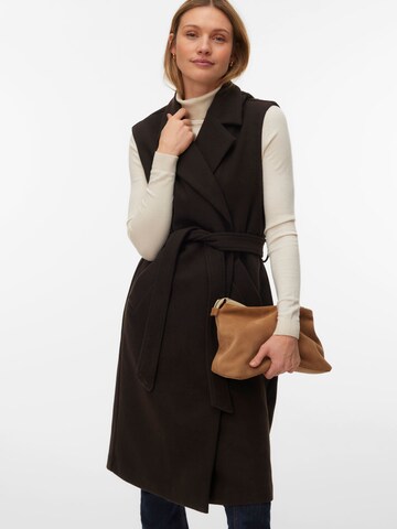 VERO MODA Bodywarmer 'VMFortuneaya' in Bruin: voorkant