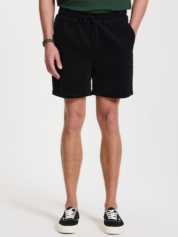 Shiwi Regular Broek 'Rio' in Zwart: voorkant