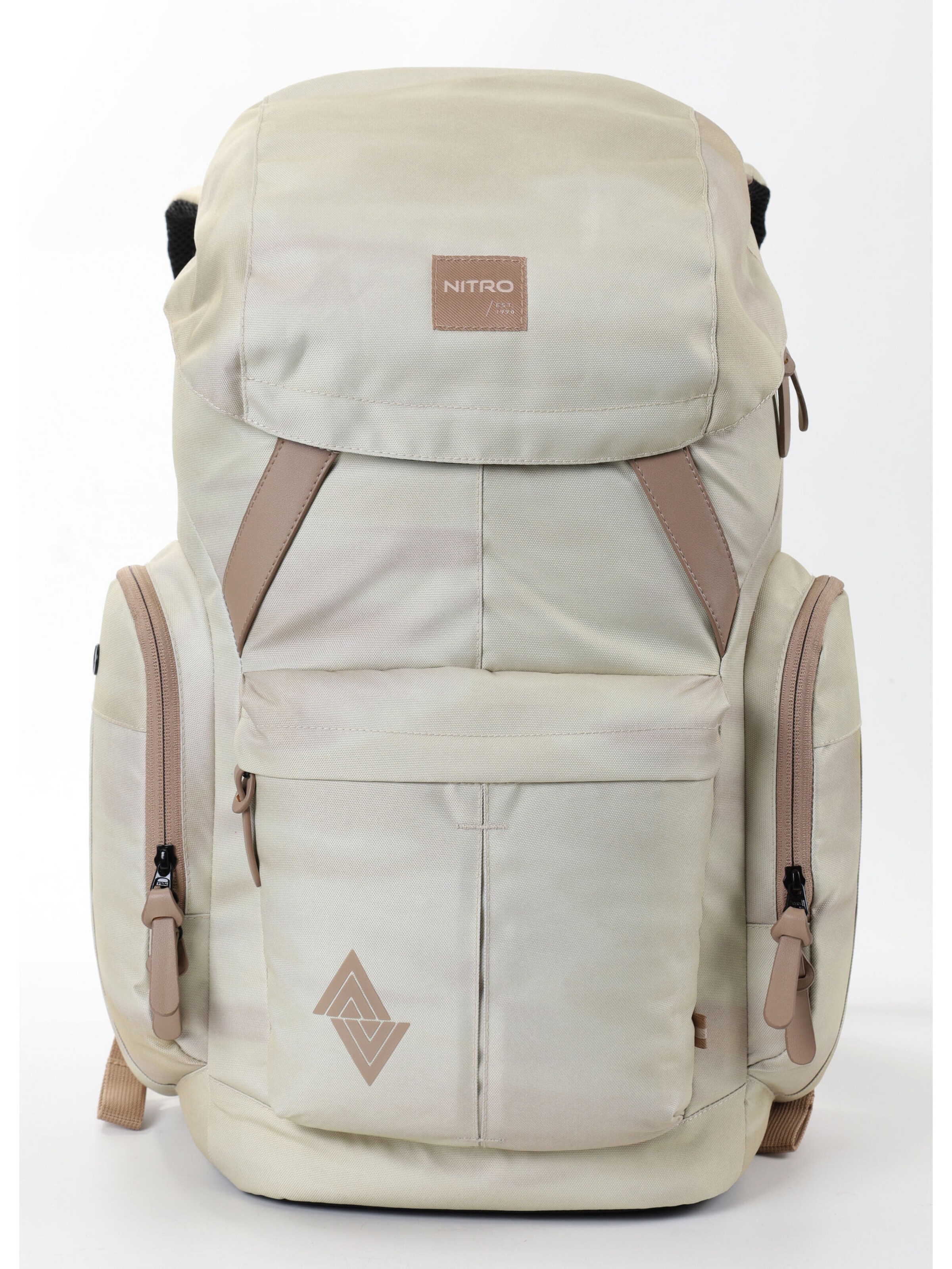 Sac à dos NITRO en beige : devant