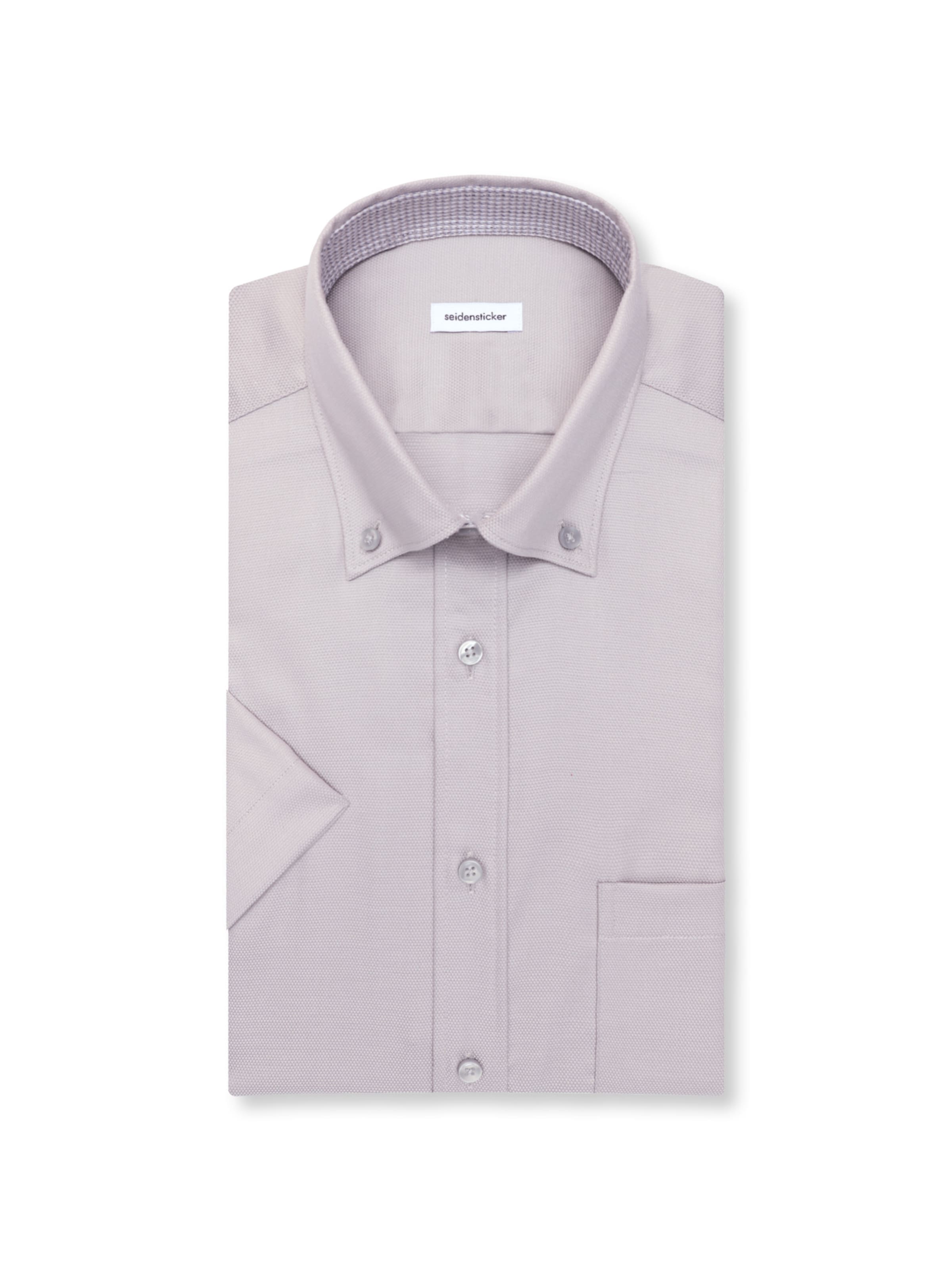 SEIDENSTICKER Regular fit Zakelijk overhemd 'Schwarze Rose' in Lila