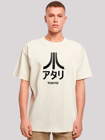 F4NT4STIC T-Shirt 'Atari Tokyo' in Beige: Vorderseite