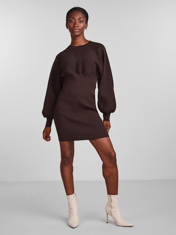 Y.A.S Knitted dress 'Hally' in Brown