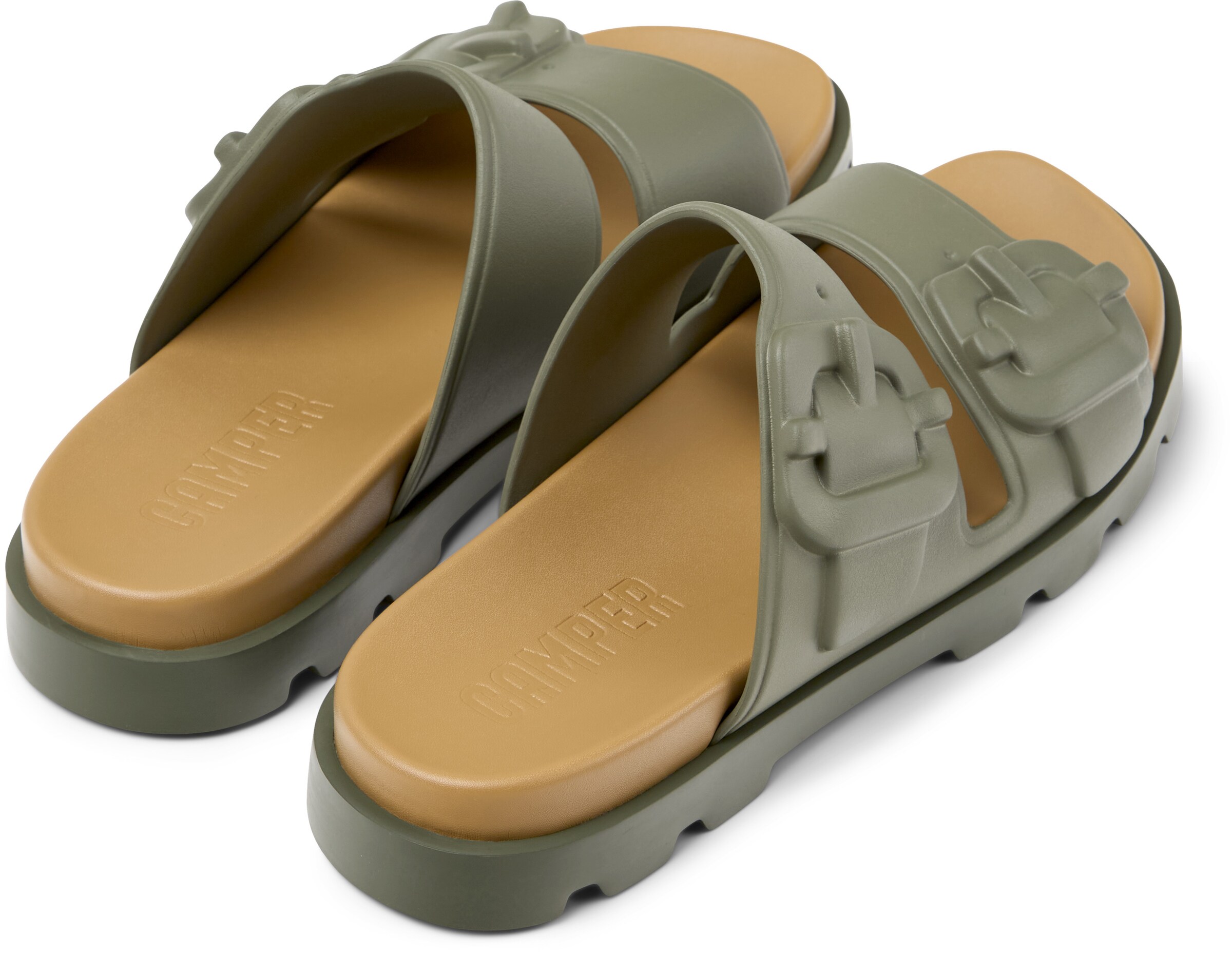 Zoccoletto 'Brutus' di CAMPER in verde