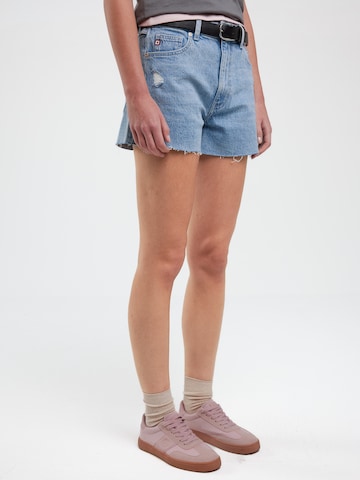 BIG STAR Regular Trousers 'Authentic Girl' in Blue