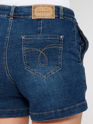 KOROSHI Regular Jeans in Blauw