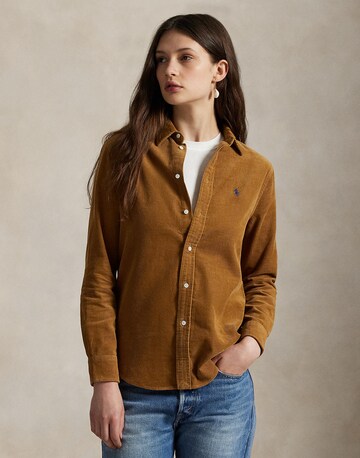Polo Ralph Lauren Blouse '14 WALE' in Brown