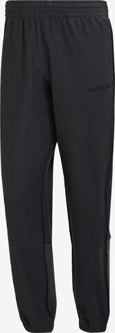 Tapered Pantaloni 'Loopback' de la ADIDAS ORIGINALS pe gri: față