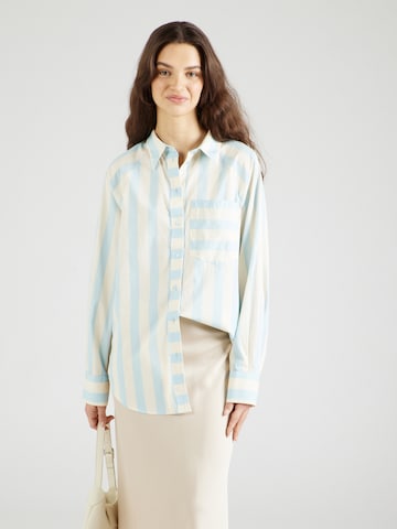 Y.A.S Blouse 'MONDAY' in Blauw: voorkant