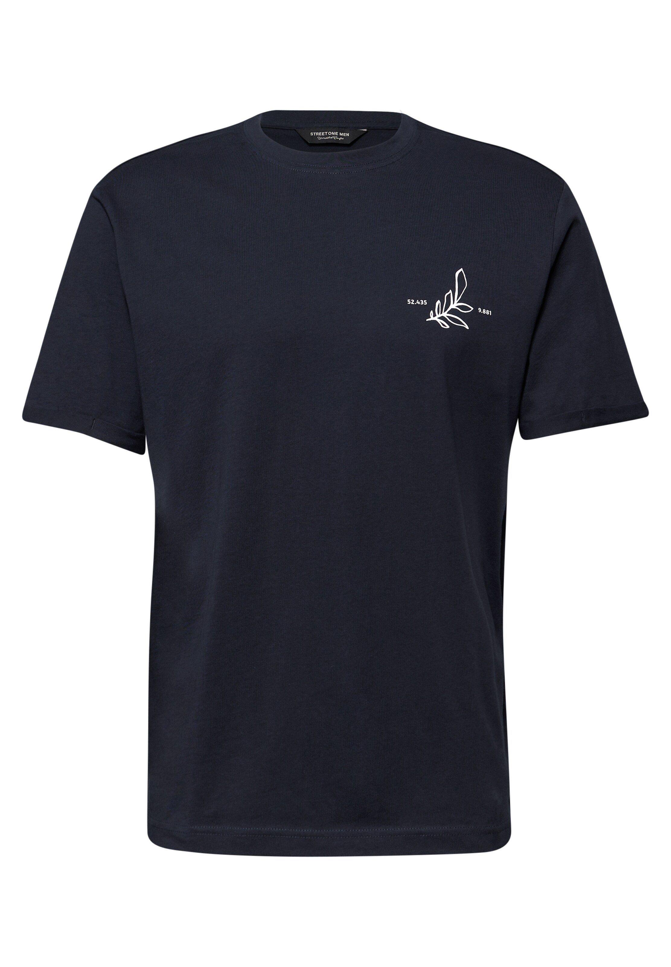 Street One MEN Shirt in Blue: front