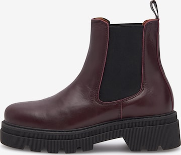 WODEN Chelsea Boots 'Sanna' i rød: forside