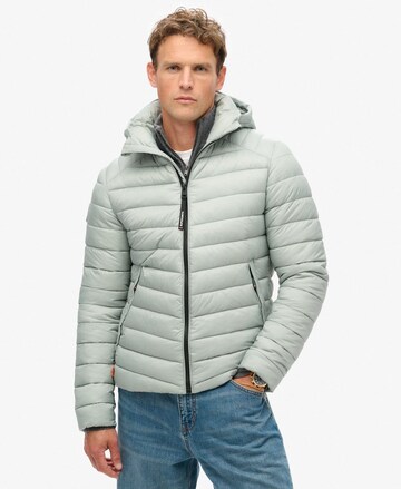 Superdry Functionele jas in Grijs: voorkant