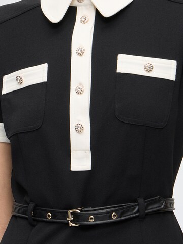GUESS - Vestido camisero 'CLAUDIE' en negro
