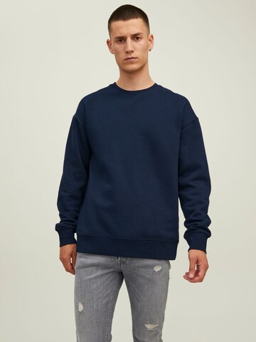 Sweat-shirt 'Star' JACK & JONES en bleu : devant